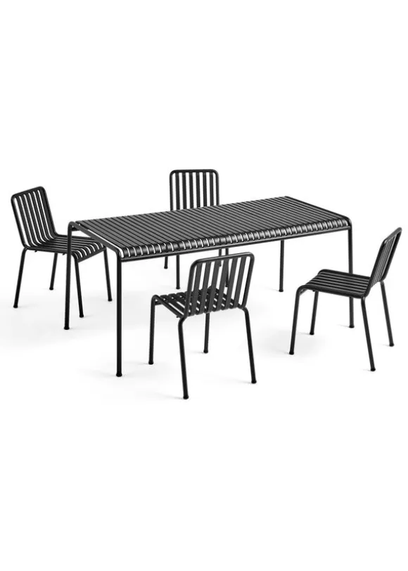 1 Palissade Bord og 4 Palissade Chair