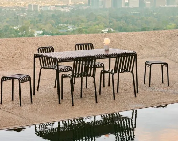 1 Palissade Bord og 4 Palissade Chair