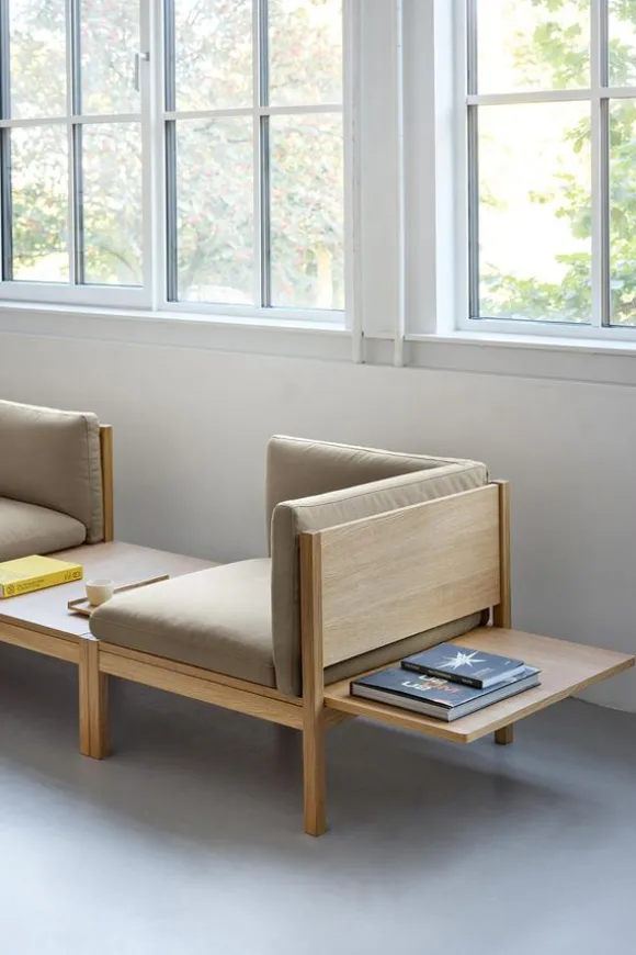 3 Seater Sofa with Sides + Chaise Longue - The MOEBE Modular Sofa