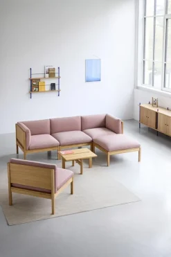 3 Seater Sofa with Sides + Chaise Longue - The MOEBE Modular Sofa