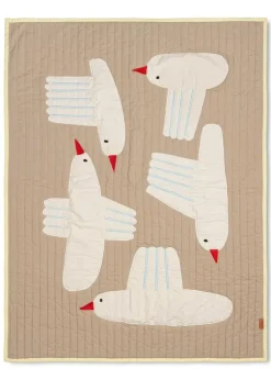 Bird Quilted Blanket