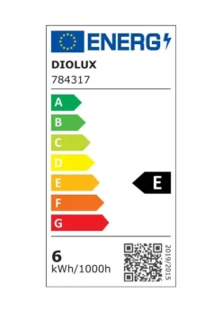 DIOLUX NORMA60 6W 827 E27 806lm 3-DIM