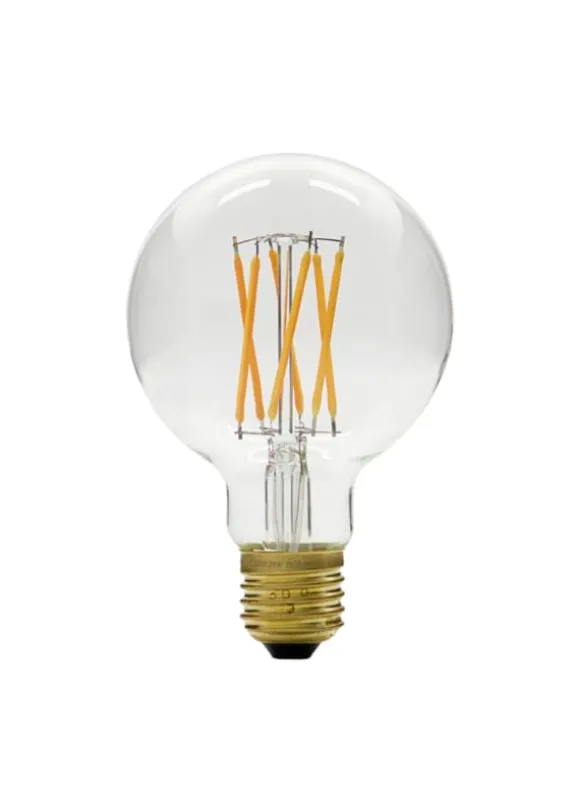 E27 LED pære, HDGlobe, Klar