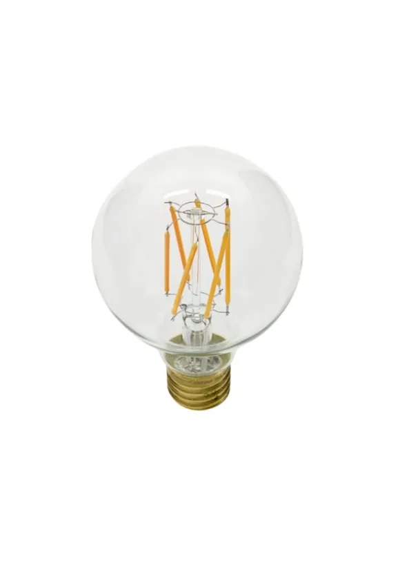 E27 LED pære, HDGlobe, Klar