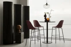 Harbour Bar Counter Chair / Black Steel Base