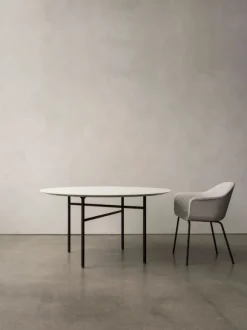 Harbour Dining Chair / Black Steel Base