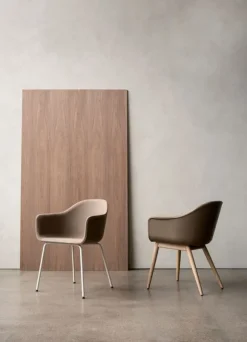 Harbour Dining Chair / Black Steel Base