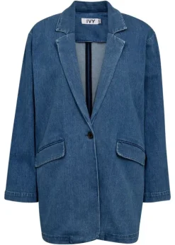 IVY-Ada Boxy Blazer Wash Garda