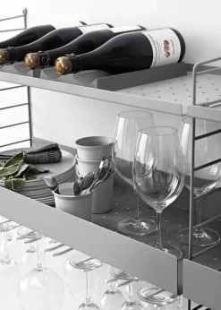 Metal Shelf w/ Low Edge