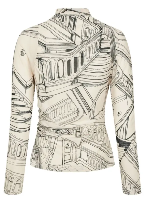 Rouched Fitted Top