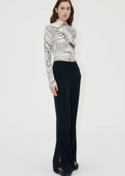 Rouched Fitted Top