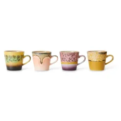 70s Americano Mugs (Set of 4)