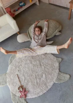 Washable Rug Sea Turtle