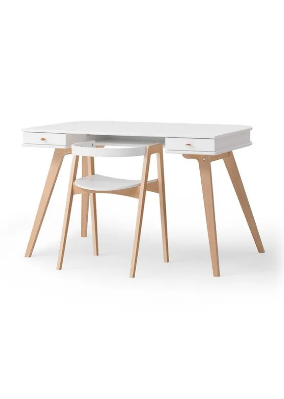 Wood Skrivebord & Armstol Sæt